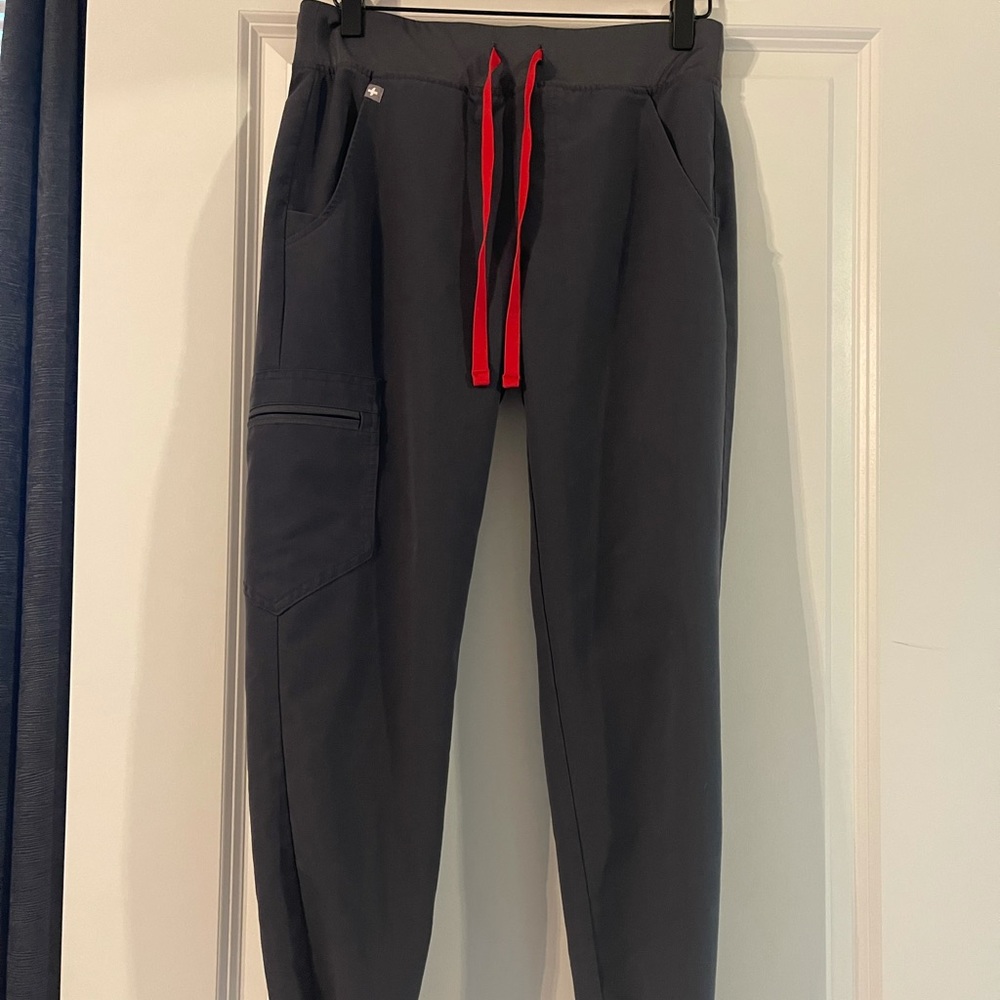 Figs Zamora Jogger Scrub Pants Limited Edition Charcoal
